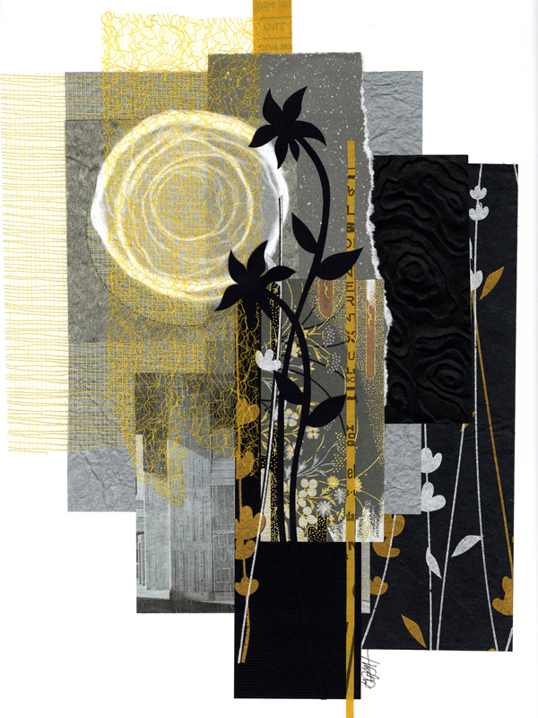 Paper Cut Series: Night Flowers I