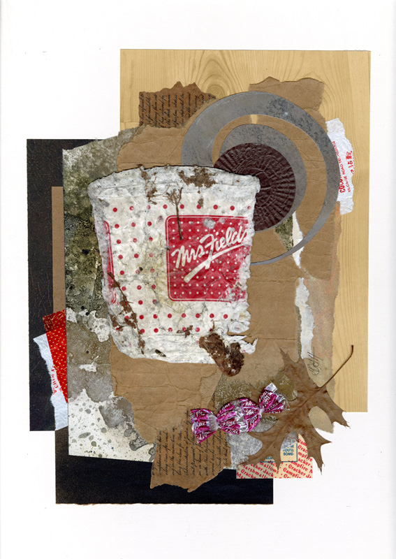 Roadside Attraction collage by Gina Hanzsek
